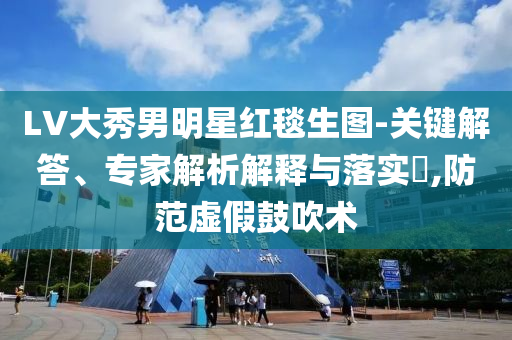 LV大秀男明星紅毯生圖-關鍵解答、專家解析解釋與落實?,防范虛假鼓吹術