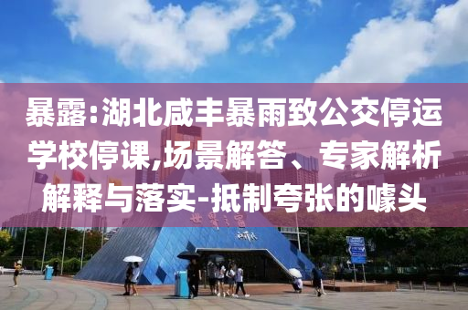 暴露:湖北咸豐暴雨致公交停運學(xué)校停課,場景解答、專家解析解釋與落實-抵制夸張的噱頭
