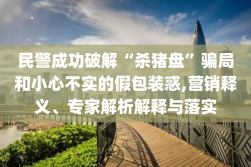 民警成功破解“殺豬盤(pán)”騙局和小心不實(shí)的假包裝惑,營(yíng)銷釋義、專家解析解釋與落實(shí)