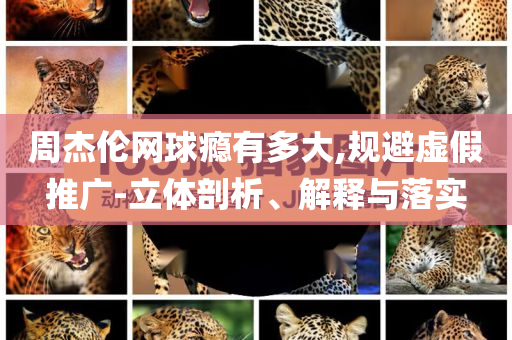 周杰倫網(wǎng)球癮有多大,規(guī)避虛假推廣-立體剖析、解釋與落實(shí)