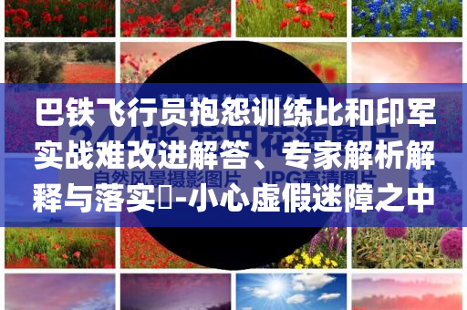 巴鐵飛行員抱怨訓(xùn)練比和印軍實(shí)戰(zhàn)難改進(jìn)解答、專家解析解釋與落實(shí)?-小心虛假迷障之中
