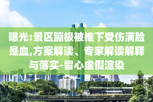 曝光:景區(qū)蹦極被推下受傷滿臉是血,方案解讀、專家解讀解釋與落實(shí)-留心虛假渲染