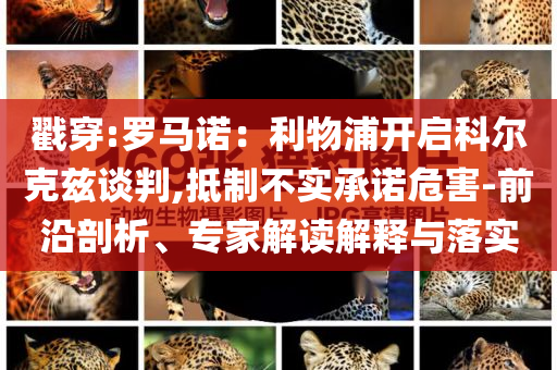 戳穿:羅馬諾：利物浦開啟科爾克茲談判,抵制不實承諾危害-前沿剖析、專家解讀解釋與落實