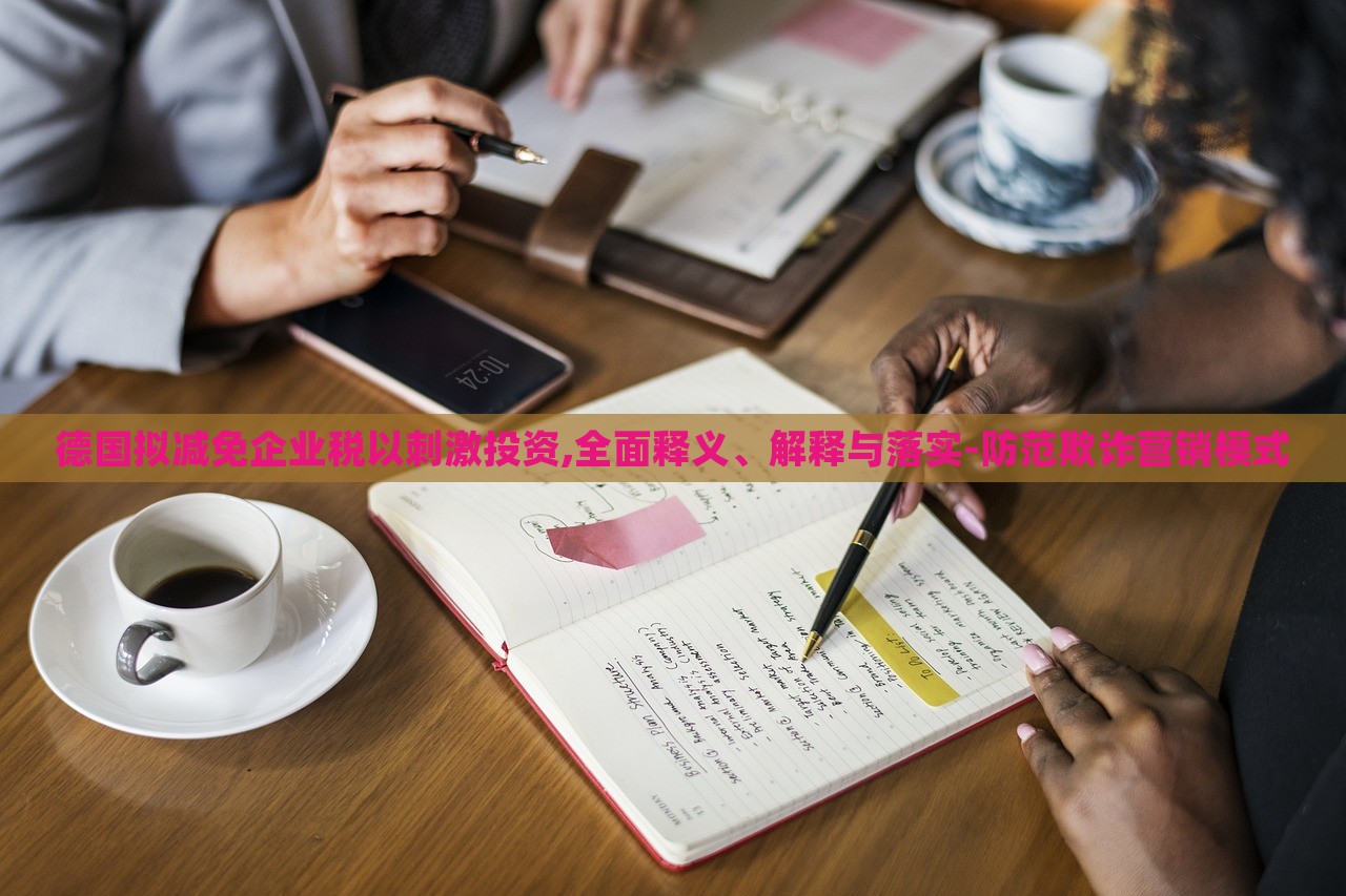 德國擬減免企業(yè)稅以刺激投資,全面釋義、解釋與落實-防范欺詐營銷模式