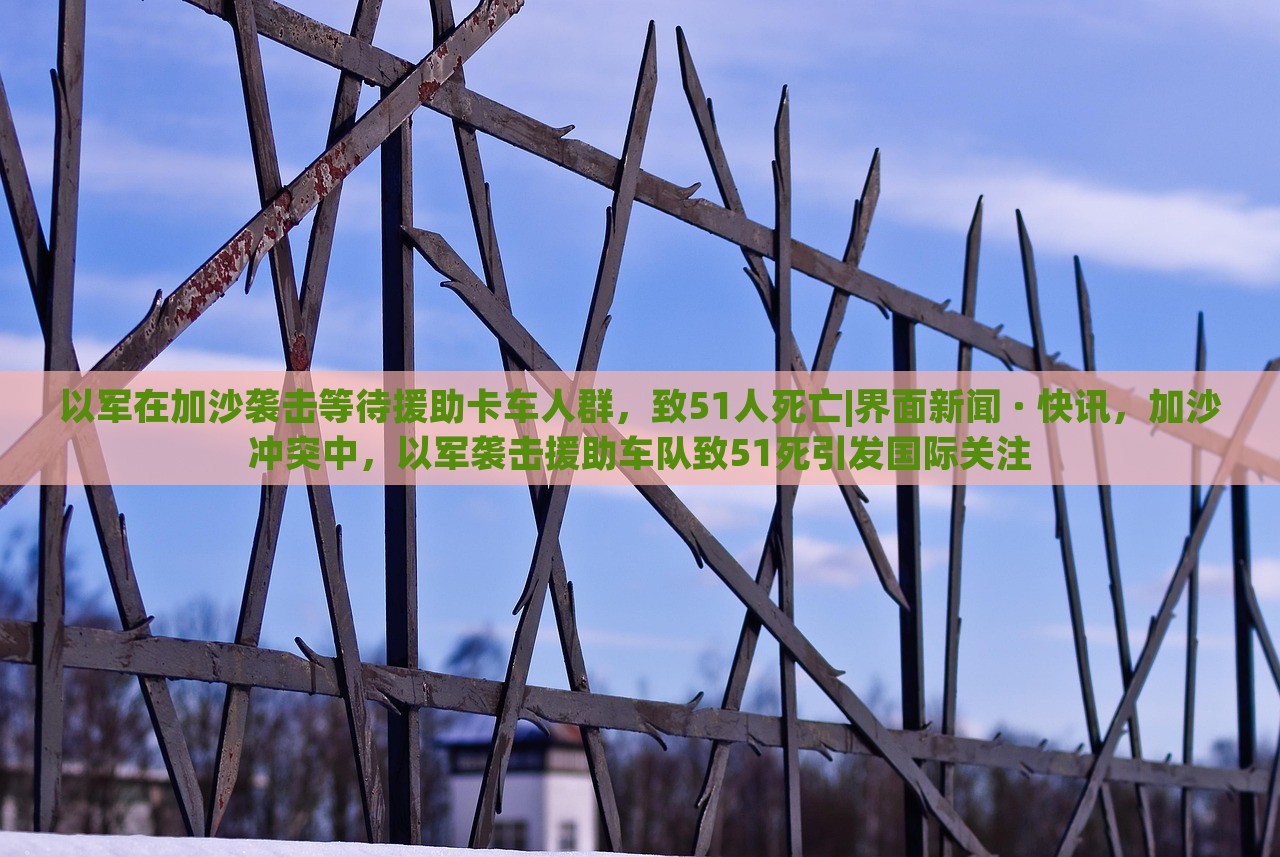 以军在加沙袭击等待援助卡车人群，致51人死亡|界面新闻 · 快讯，加沙冲突中，以军袭击援助车队致51死引发国际关注