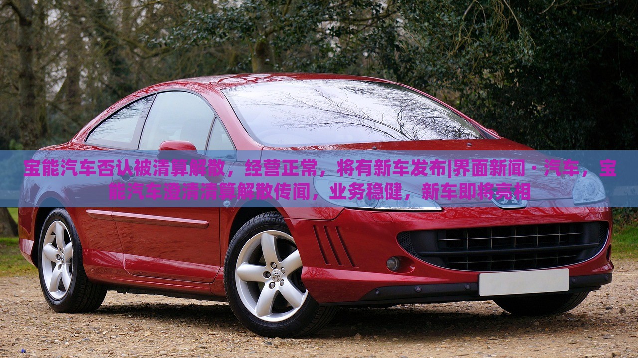 宝能汽车否认被清算解散，经营正常，将有新车发布|界面新闻 · 汽车，宝能汽车澄清清算解散传闻，业务稳健，新车即将亮相