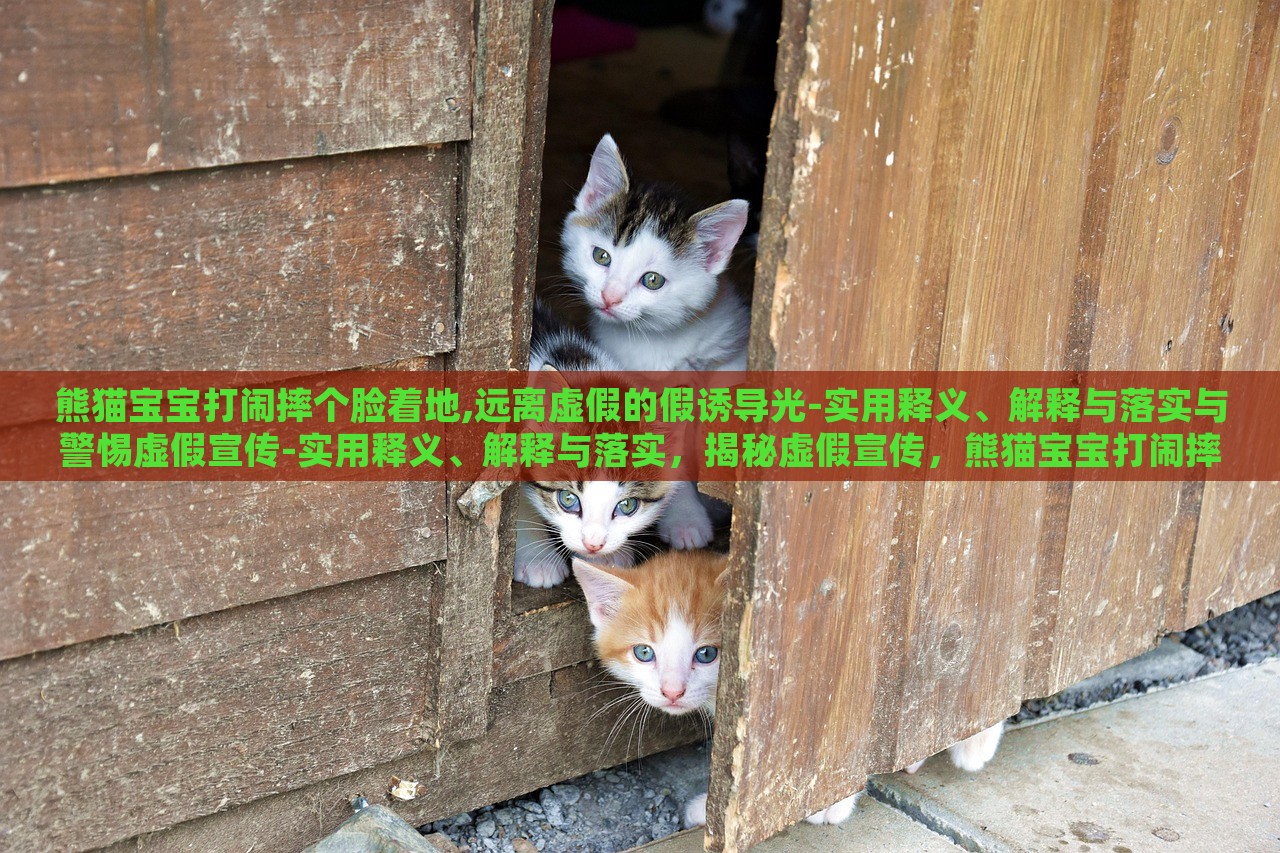 熊猫宝宝打闹摔个脸着地,远离虚假的假诱导光-实用释义、解释与落实与警惕虚假宣传-实用释义、解释与落实，揭秘虚假宣传，熊猫宝宝打闹摔跤事件背后的警示与应对策略